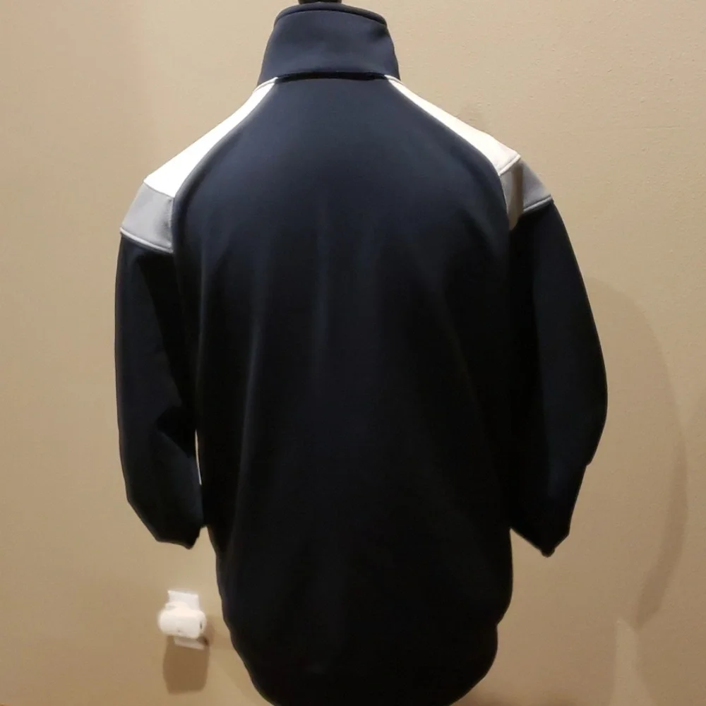 Nike jacket black white and grey